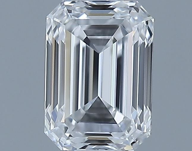 0.7ct Emerald D VVS1 Natural Diamond