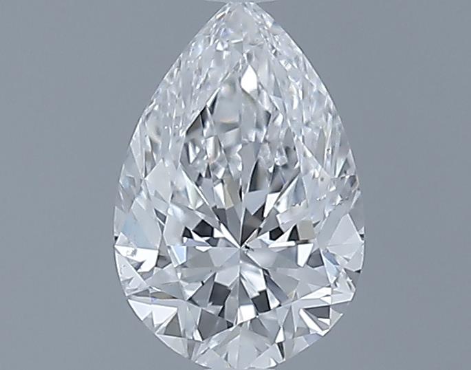 0.7ct Pear D SI1 Natural Diamond