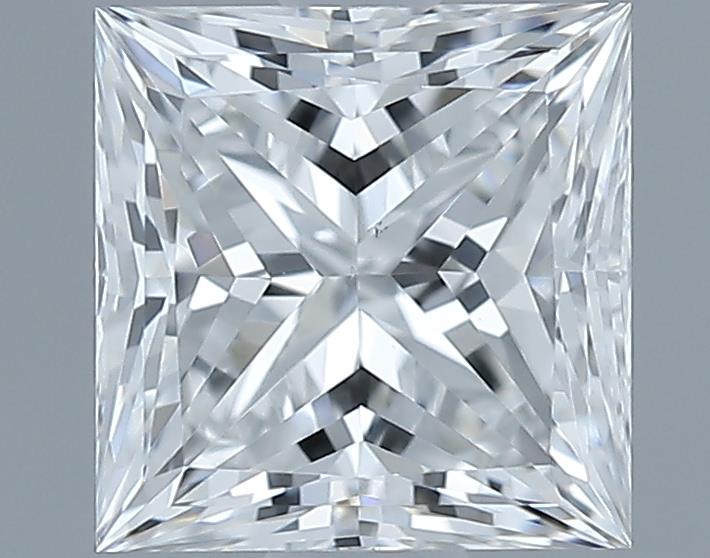 0.73ct Princess F VS2 Natural Diamond