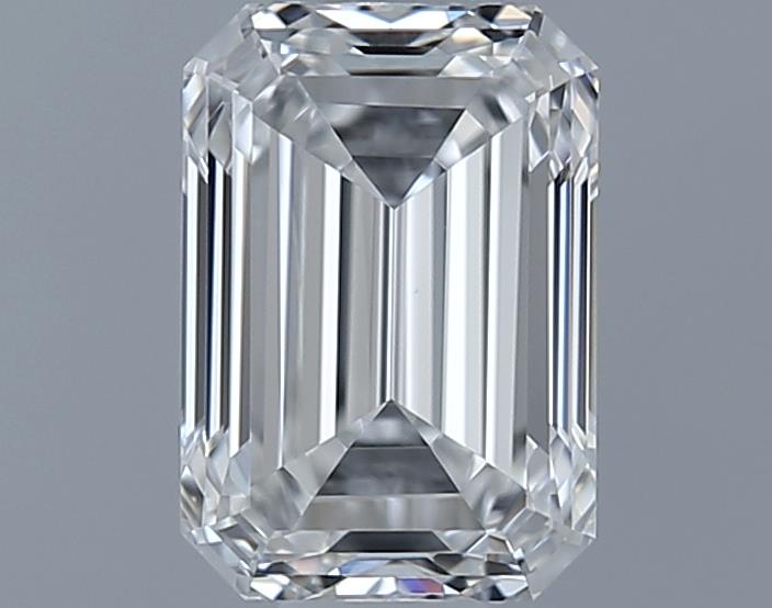 0.7ct Emerald F VVS2 Natural Diamond