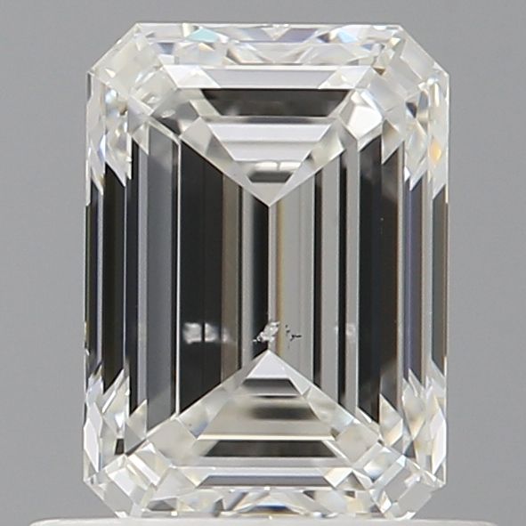 0.9ct Emerald G SI2 Natural Diamond