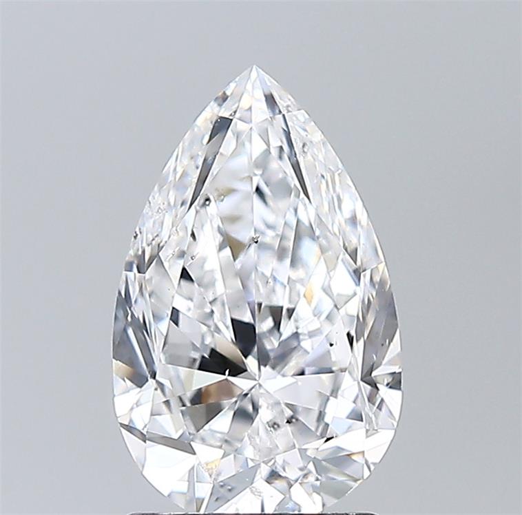 2ct Pear E SI2 Natural Diamond