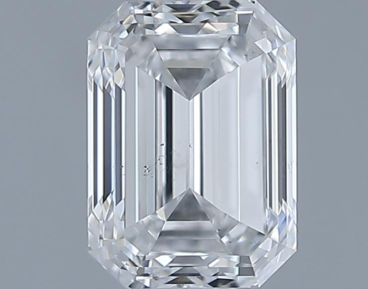 1.01ct Emerald E SI1 Natural Diamond