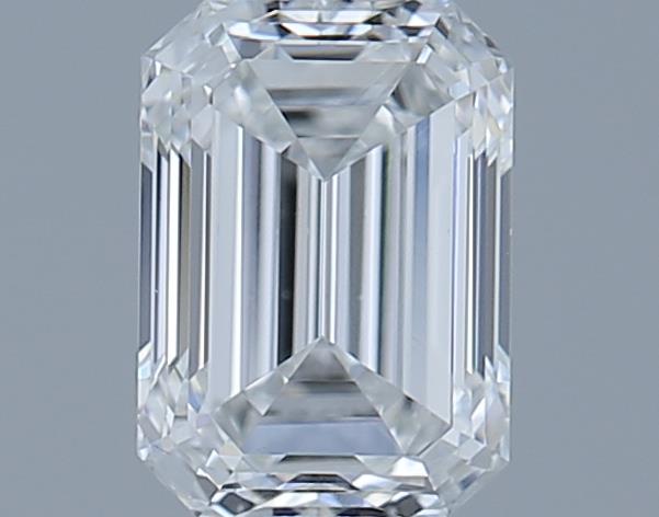 0.7ct Emerald F VS1 Natural Diamond