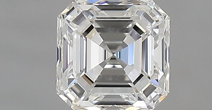 0.8ct Asscher H IF Natural Diamond