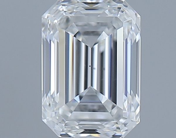 0.9ct Emerald F VS2 Natural Diamond