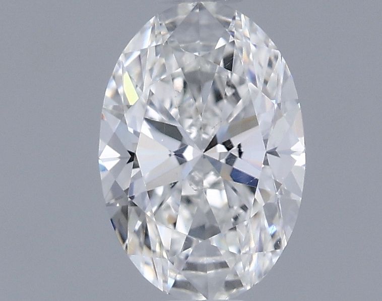 0.61ct Oval F SI1 Natural Diamond