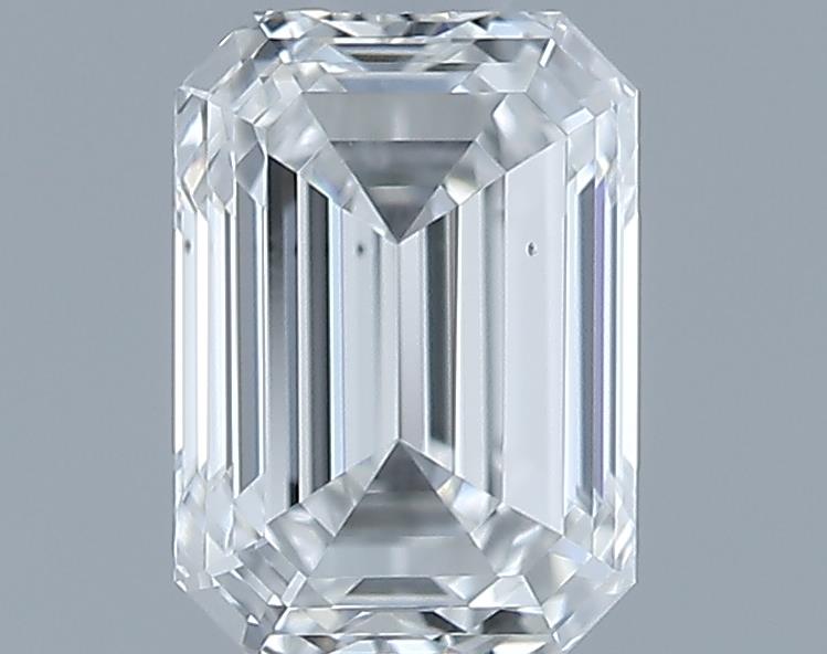 0.51ct Emerald F VS2 Natural Diamond