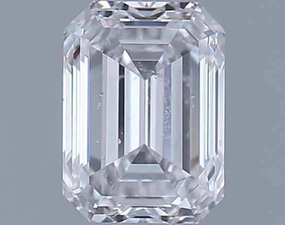 0.9ct Emerald D SI2 Natural Diamond