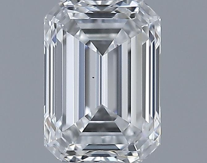 0.56ct Emerald E VS1 Natural Diamond