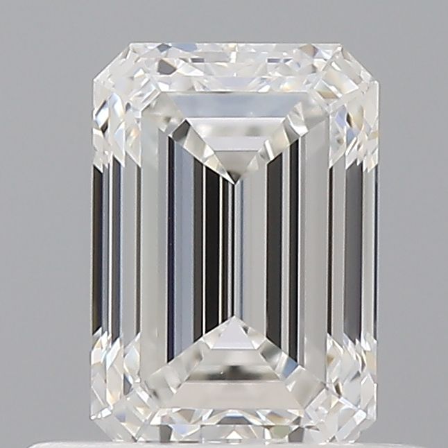 0.7ct Emerald F VVS1 Natural Diamond