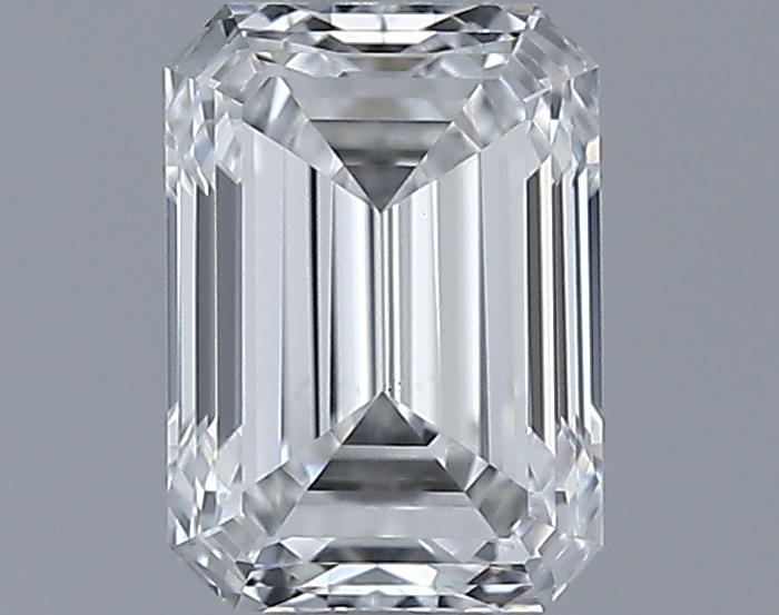 0.62ct Emerald F VS2 Natural Diamond