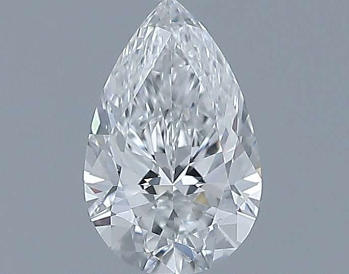 0.54ct Pear E VVS1 Natural Diamond