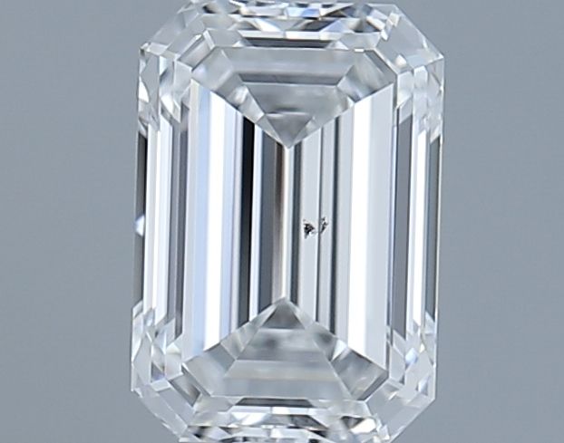 1.01ct Emerald F SI1 Natural Diamond