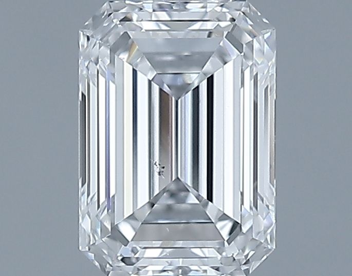 1.01ct Emerald D SI1 Natural Diamond
