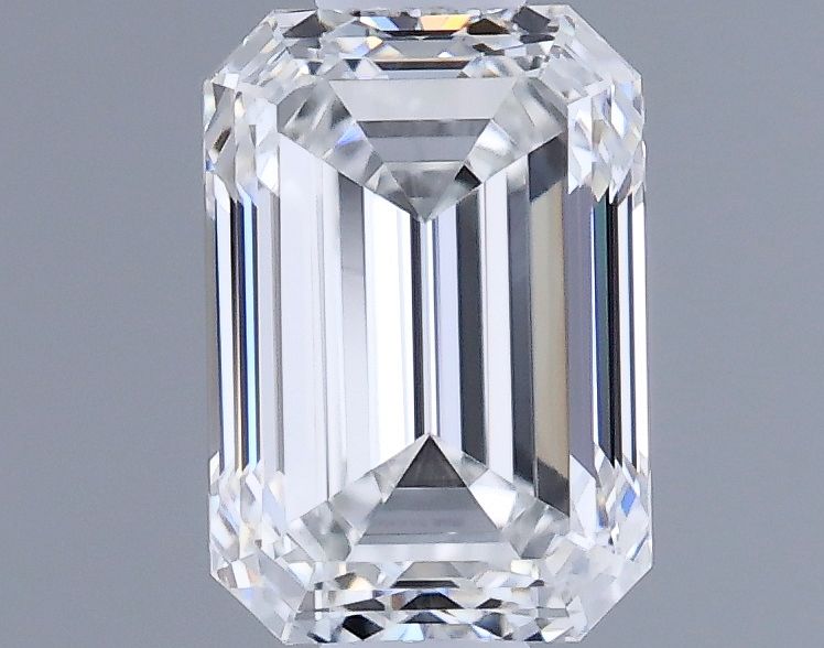 0.54ct Emerald F IF Natural Diamond