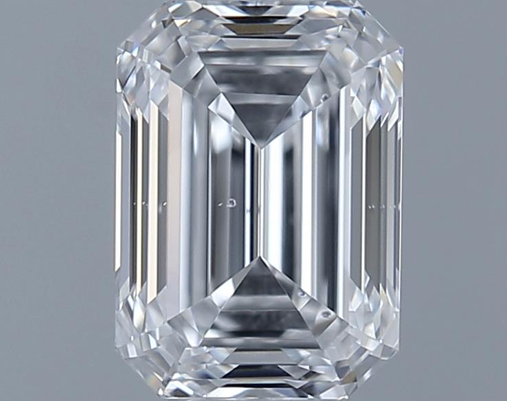 0.6ct Emerald D SI1 Natural Diamond