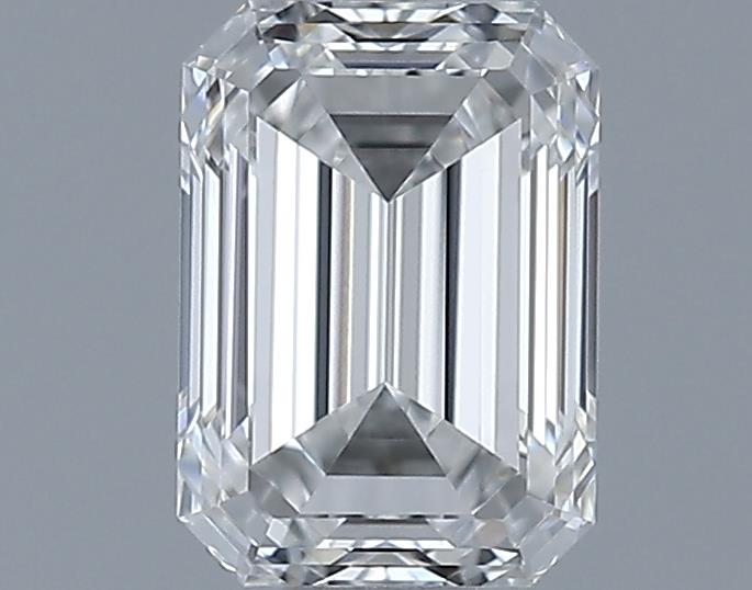 0.6ct Emerald F VVS1 Natural Diamond