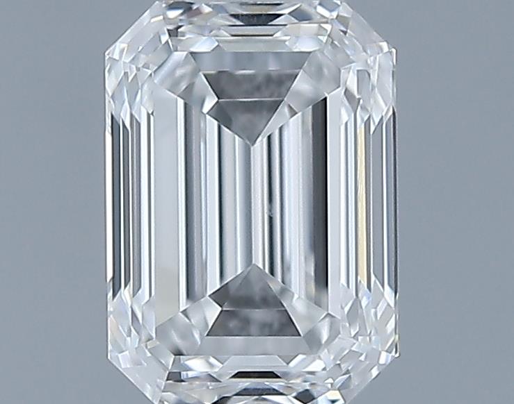 0.6ct Emerald F VS2 Natural Diamond