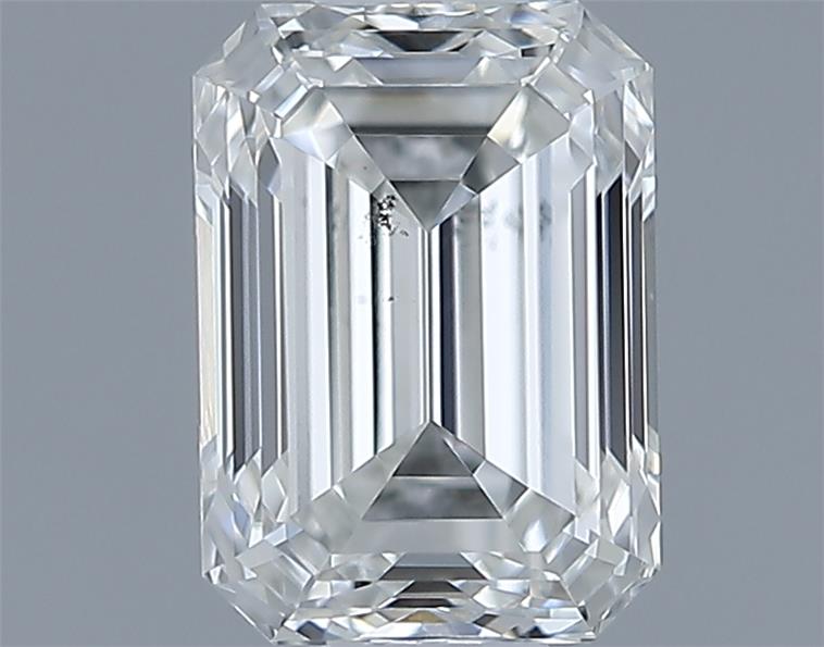 0.7ct Emerald H SI1 Natural Diamond