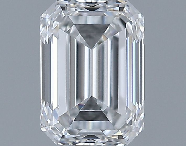 0.75ct Emerald D VVS1 Natural Diamond