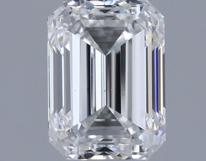 0.7ct Emerald F VS2 Natural Diamond