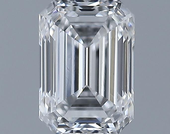 0.71ct Emerald E SI1 Natural Diamond