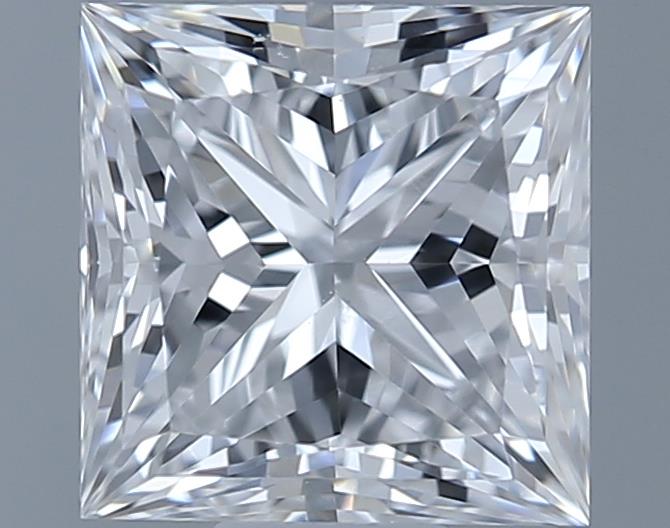 0.7ct Princess D SI1 Natural Diamond