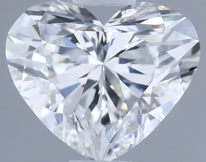 0.8ct Heart H VVS2 Natural Diamond