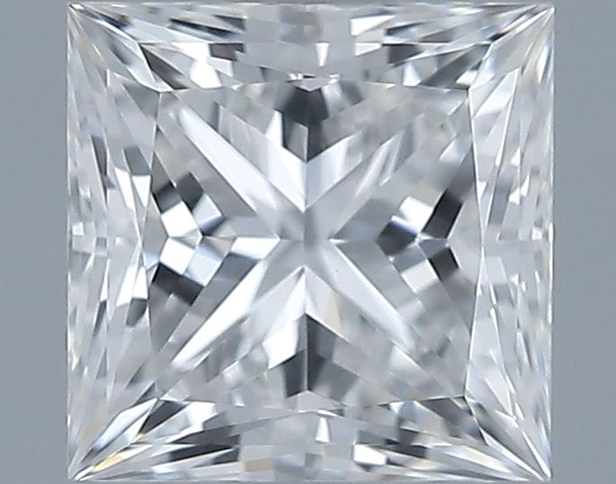 0.72ct Princess F VVS2 Natural Diamond