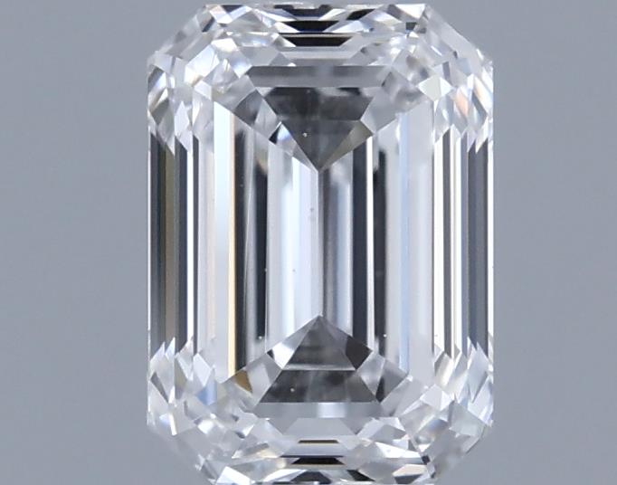 0.7ct Emerald D VS2 Natural Diamond