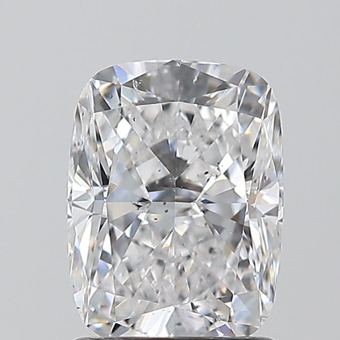 1.5ct Cushion Modified D SI1 Natural Diamond