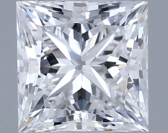 0.7ct Princess E SI1 Natural Diamond