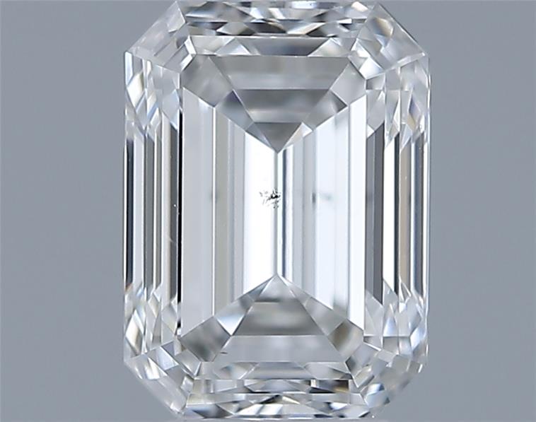 0.71ct Emerald F VS2 Natural Diamond