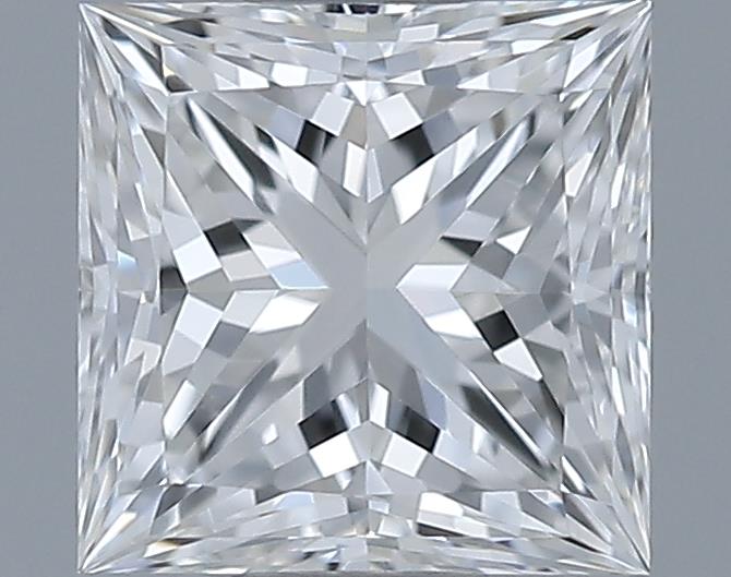0.53ct Princess F IF Natural Diamond