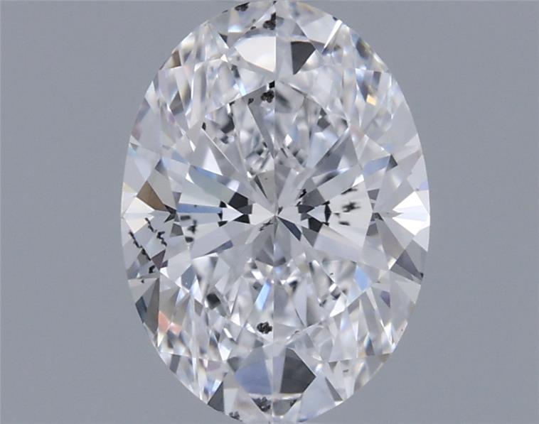 0.8ct Oval D SI1 Natural Diamond
