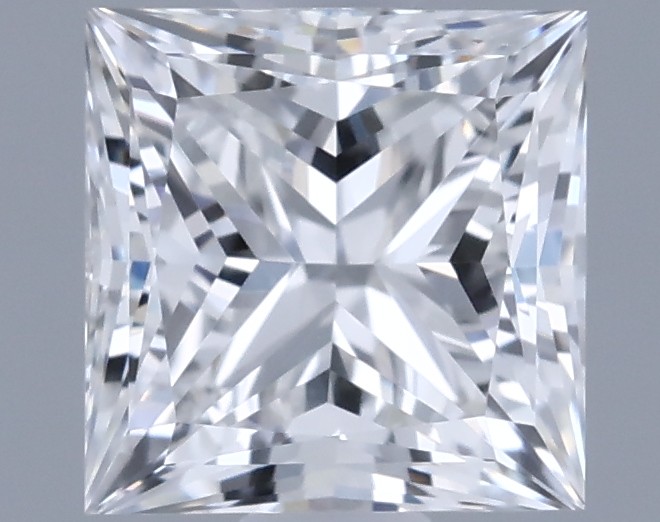0.7ct Princess F VVS2 Natural Diamond