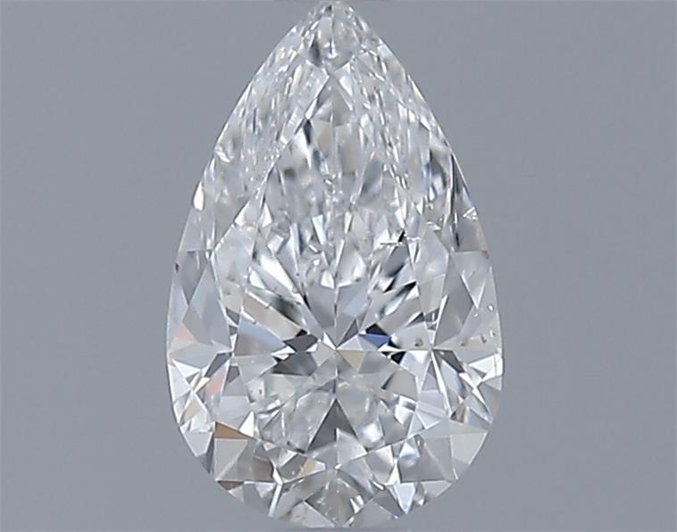 0.7ct Pear D SI2 Natural Diamond