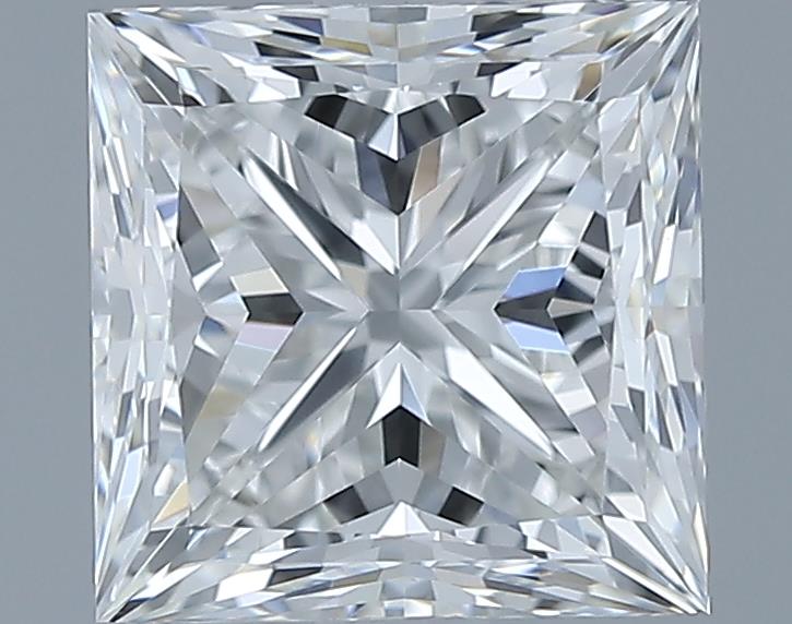 1.7ct Princess H FL Natural Diamond