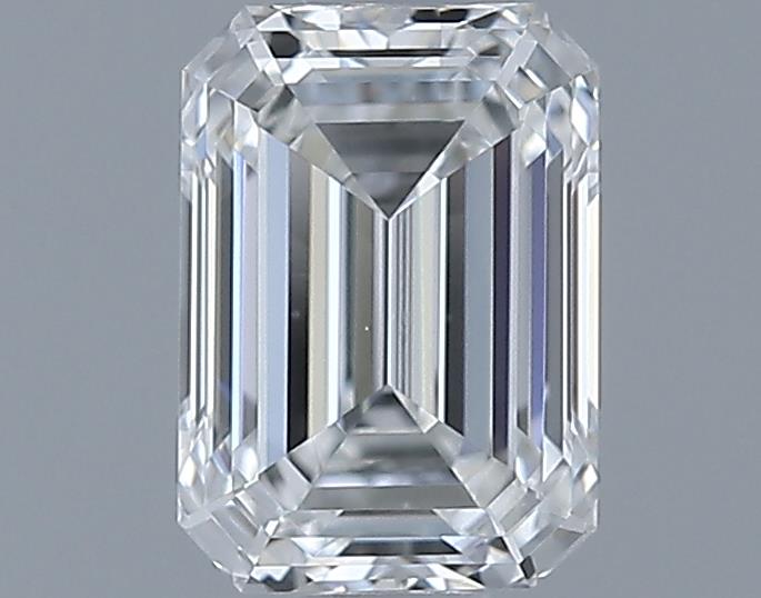 0.7ct Emerald F VS1 Natural Diamond