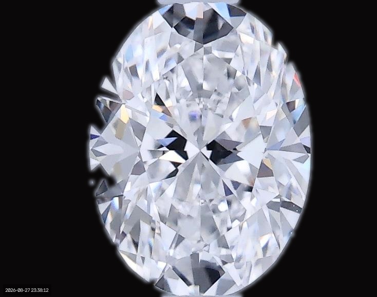 0.55ct Oval D VVS1 Natural Diamond