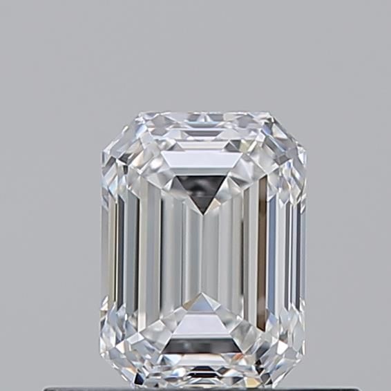 0.53ct Emerald D VVS2 Natural Diamond