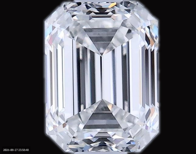 0.55ct Emerald F VVS1 Natural Diamond