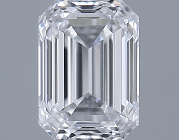 0.53ct Emerald D VVS2 Natural Diamond