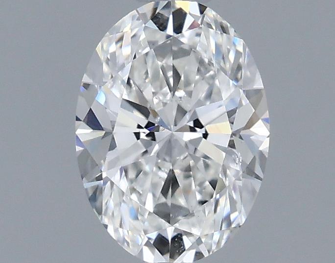 0.7ct Oval F SI1 Natural Diamond