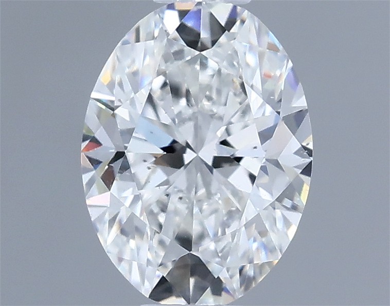0.61ct Oval F SI1 Natural Diamond
