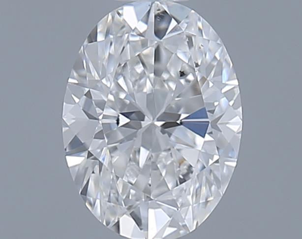 0.7ct Oval F SI1 Natural Diamond