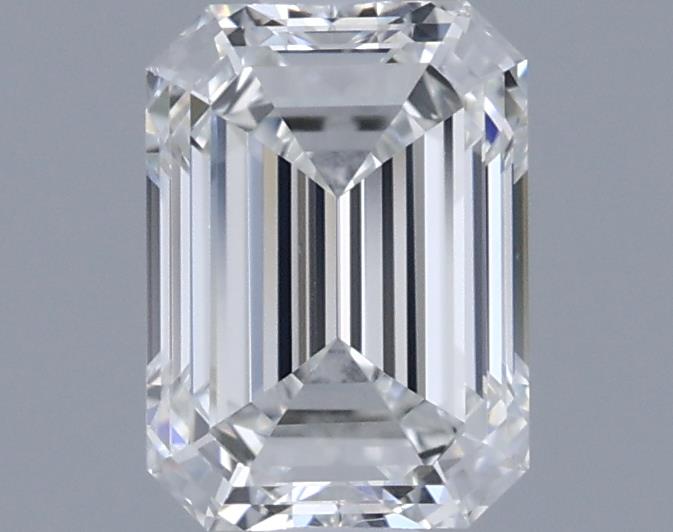 0.7ct Emerald F VVS2 Natural Diamond