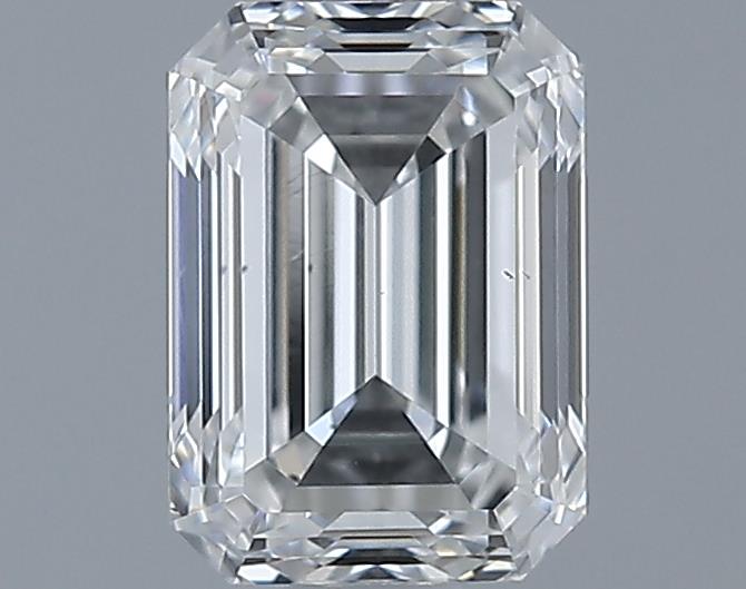 0.71ct Emerald F VS2 Natural Diamond