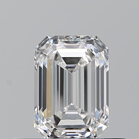 0.55ct Emerald F IF Natural Diamond